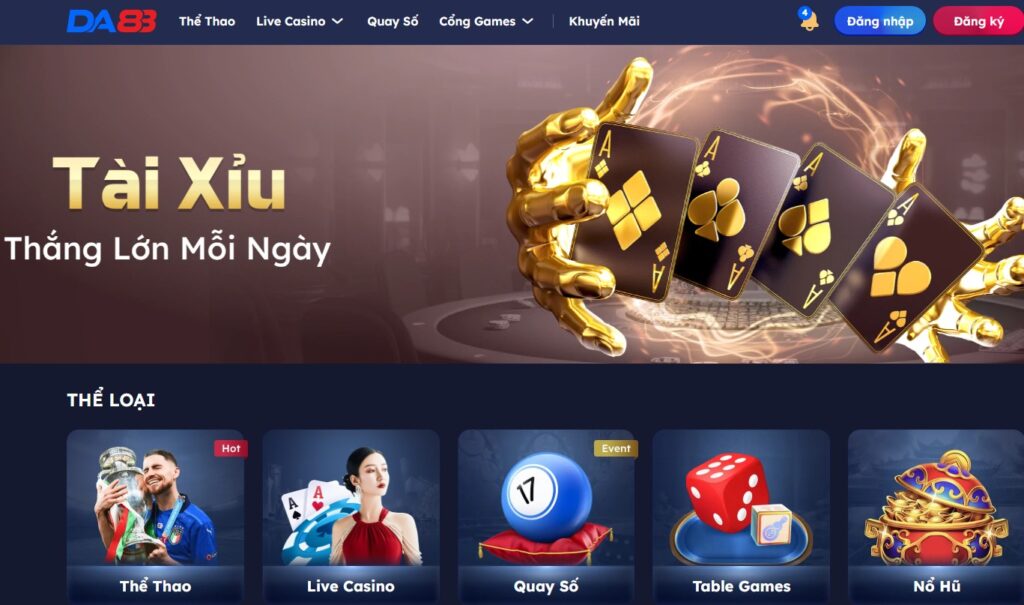 DA88 là nhà cái trực tuyến hàng đầu Việt Nam.
